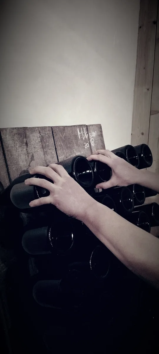 Remuage des bouteilles